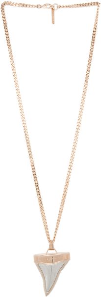 Givenchy Shark Tooth Necklace - Lyst