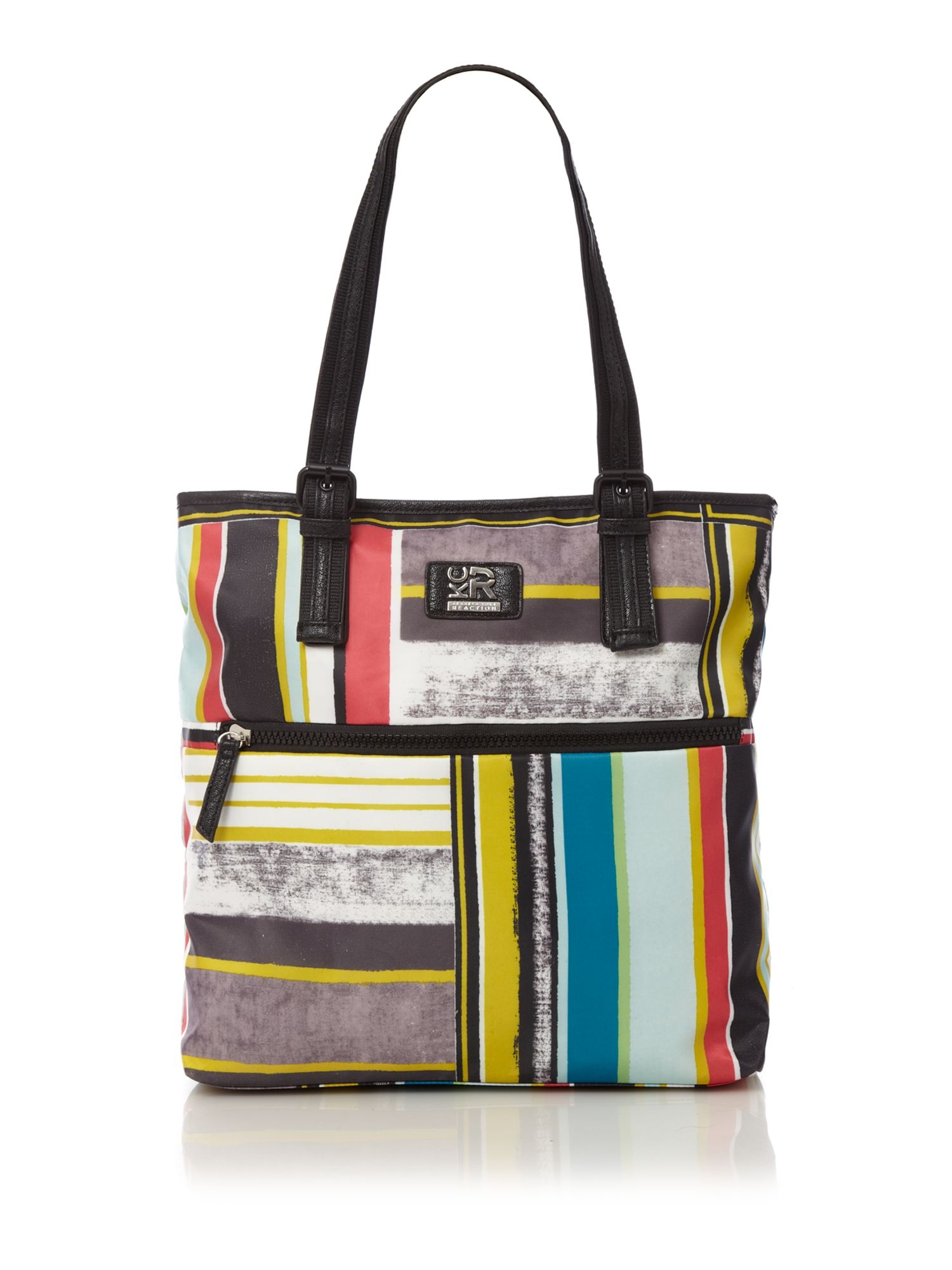 Cole Reaction Clinton Street Striped Tote Bag in Multicolor