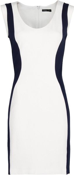 Mango Twotone Bodycon Dress - Lyst