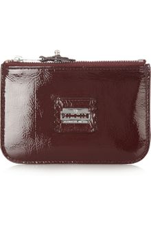 McQ by Alexander McQueen Patent Leather Coin Purse - Lyst