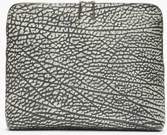 3.1 Phillip Lim Black and Grey 31 Minute Bag Bull Grain Clutch - Lyst