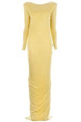 Balmain Open Back Gown