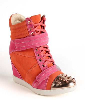 Boutique 9 Nevan Suede Wedge Sneakers - Lyst