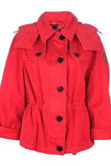 Burberry Brit Cropped Parka - Lyst