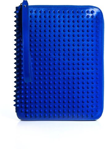 Christian Louboutin Cris Spiked Document Case - Lyst