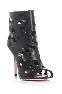 Diane Von Furstenberg Cutout Ankle Boots - Lyst