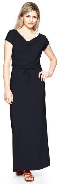 Gap Drapey Maxi Dress - Lyst