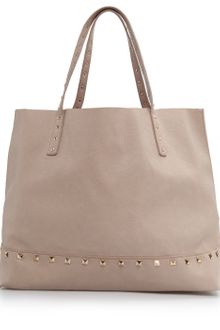 Mango Studded Shopper Bag - Lyst