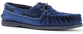 Sperry Topsider The Ao 2eye Velvet Boat Shoes - Lyst