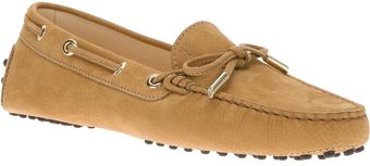 Tod's Studded Lace Up Loafer - Lyst