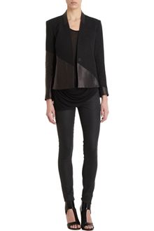 Helmut Lang Warped Suiting Combo Jacket - Lyst