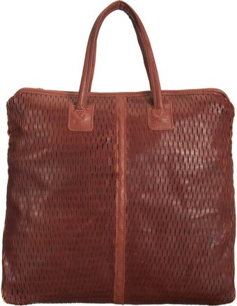 Jas Mb Basket Perforated Shopper Tote - Lyst