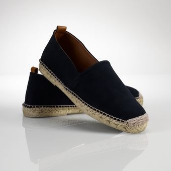 Ralph Lauren Bowsworth Suede Espadrille - Lyst