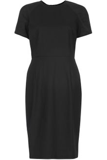 Acne Black Lucille Stretch Cotton Dress - Lyst