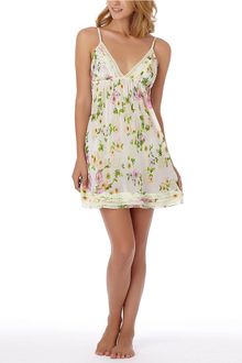Oscar de la Renta Botanical Garden Chemise - Lyst