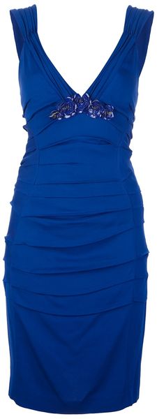 Roberto Cavalli Fitted Sleeveless Dress - Lyst