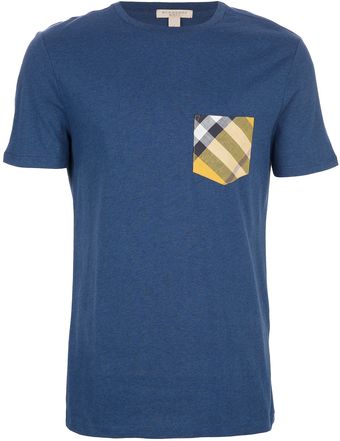 Burberry Brit Pocket Tshirt - Lyst
