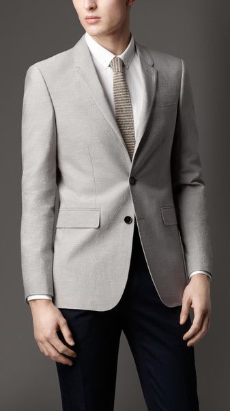 Burberry Modern Fit Cotton Jacket - Lyst