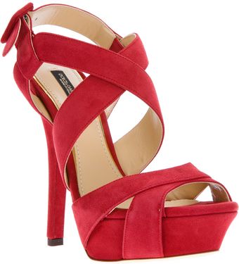 Dolce & Gabbana Strappy Sandal - Lyst