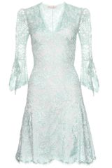 Emilio Pucci Lace Overlay Dress