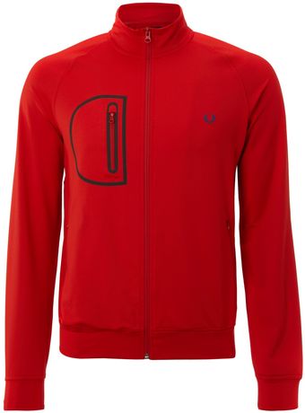 Fred Perry Capsule Sport Laser Cut Track Jacket - Lyst