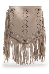 Mango Studs and Fringes Bag
