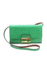 Michael Kors Collection Gia Clutch with Lock