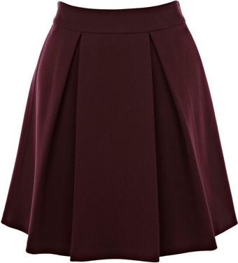 Oasis Double Face Full Skirt - Lyst