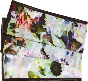 Reiss Gina Floral Print Scarf - Lyst