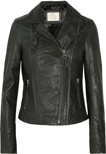 Sara Berman Rudy Leather Biker Jacket - Lyst