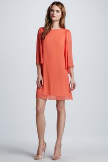 Alice + Olivia Odette Flutter Sleeve Dress - Lyst