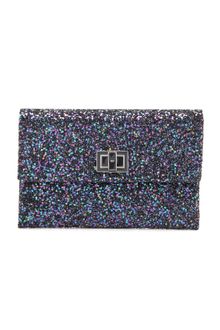 Anya Hindmarch Valorie Glitter Clutch - Lyst