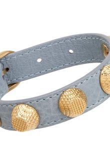 Balenciaga Arena Giant Gold All Stud Bracelet - Lyst
