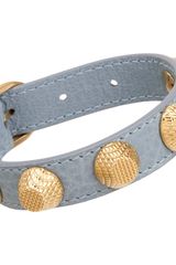Balenciaga Arena Giant Gold All Stud Bracelet