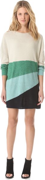Boy by Band Of Outsiders Striped Sweater Dress - Lyst