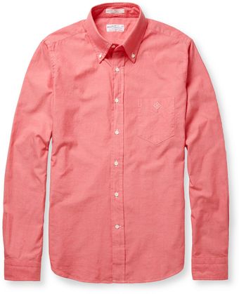 Gant Rugger Buttondown Collar Cotton Shirt - Lyst
