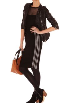 Karen Millen Tribal Bandage Knit Skirt - Lyst