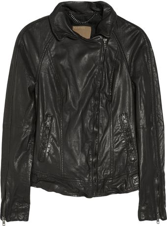 Muubaa Nassau Leather Biker Jacket - Lyst