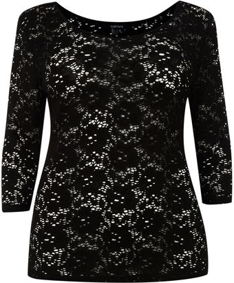 Samya Crochet Style Top - Lyst