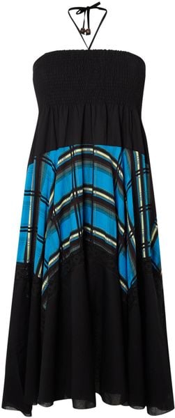 Samya Print Panel Maxi Skirt - Lyst