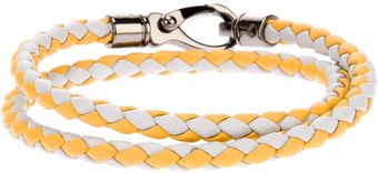 Tod's Braided Leather Bracelet - Lyst