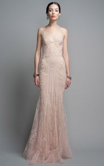 Zac Posen Evening Gown - Lyst