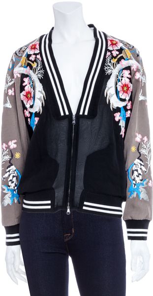 3.1 Phillip Lim Souveneir Silk Embroidered Jacket - Lyst