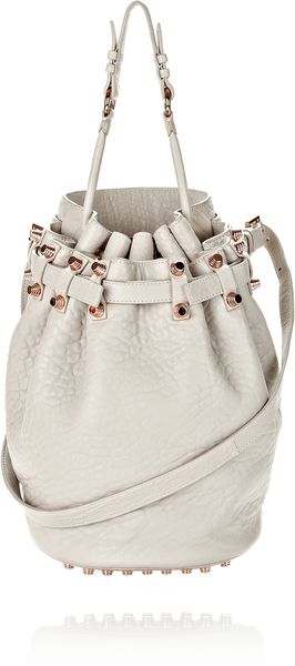 Alexander Wang Diego in Lilac Pebble with Rose Gold - Lyst