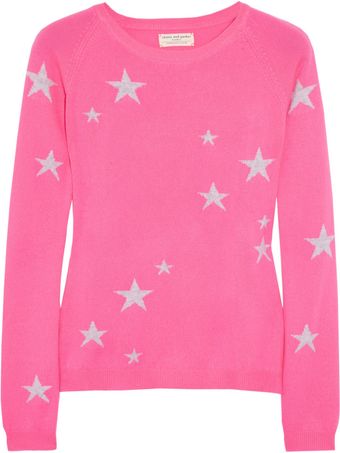 Chinti And Parker Starintarsia Cashmere Sweater - Lyst