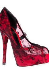 Dolce & Gabbana Peep Toe Stiletto Pump