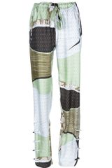 Emilio Pucci Silk Trouser
