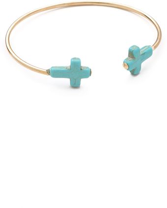 Jules Smith Cross Cuff - Lyst