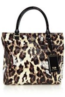 Karen Millen Leopard Print Tote - Lyst