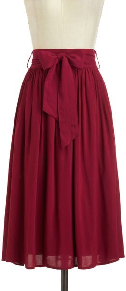 ModCloth Tea and A Candle Skirt - Lyst